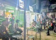 Koramil Majauleng dan Warga Jaga Keamanan Wilayah Lewat Patroli Bersama