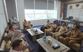 DTPHP Sulbar Dampingi ki Kunjungan BKHIT ke Gubernur, Perkuat Pengawasan Lalu Lintas Ternak