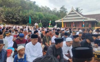 Masyarakat di Dusun Pelappo “Manglakpahmi Todana” Shalat Idul Fitri Berjalan Khidmat, Masyarakat Satu Hati Rayakan Hari Kemenangan