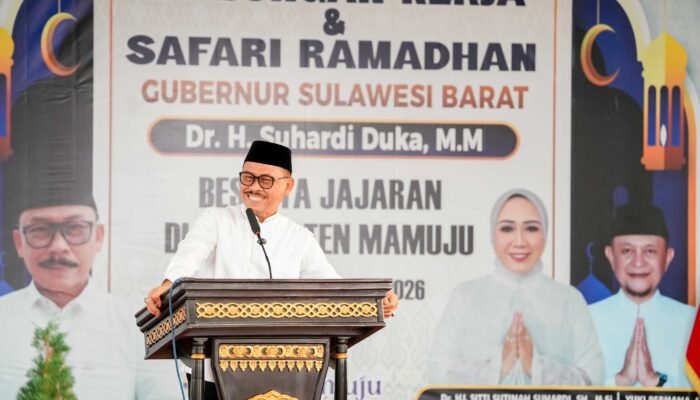 Gubernur Sulbar Dorong ki Pembangunan Jaringan Ekonomi Baru: Akses Jalan Diperluas, Konektivitas Dibuka