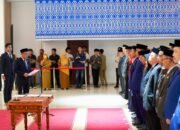 Gubernur Suhardi Duka Lantik ki 126 Pejabat Eselon III, 28 Fungsional, dan Satu Asisten di Lingkup Pemprov Sulbar