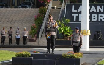 Sinergi Lintas Instansi Siap Jaga Amannya Idul Fitri, Kapolda Sulbar Pimpin ki Apel Pasukan Operasi Ketupat Marano 2026