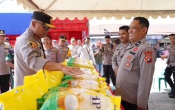 Polda Sulbar Bersama Pemerintah Gelar ki Pangan Murah, Jaga Stabilitas Harga di Bulan Ramadan