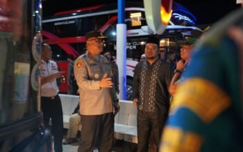 Kapolda Sulbar Bersama Forkopimda Pantau ki Arus Mudik dan Pos Pengamanan Idul Fitri 1447 H, Pastikan Pelayanan Maksimal