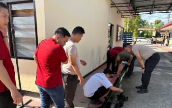 Poreii, Kapolres Sinjai Lepas Seragam Pimpin Kerja Bakti Pasca Lebaran Idul Fitri