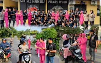 Satresnarkoba Polres Wajo dan Bhayangkari Berbagi Takjil, AKP Prawira Wardany: Perang Melawan Narkoba Tanggung Jawab Bersama