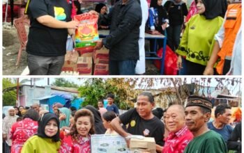 PSMTI Bersama Bank BSI Bulukumba  Serahkan ki Bantuan Kepada Korban Kebakaran