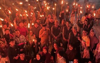 Karang Taruna Jadi Motor Utama, Kolaborasi Desa Lanosi Bersama Linmas, Tokoh Agama, dan Masyarakat Sukseskan Takbir Keliling Malam Idulfitri 1447 Hijriah