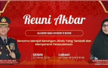 Merajut Kenangan dan Persaudaraan, SMA 9 Bone Gelar Reuni