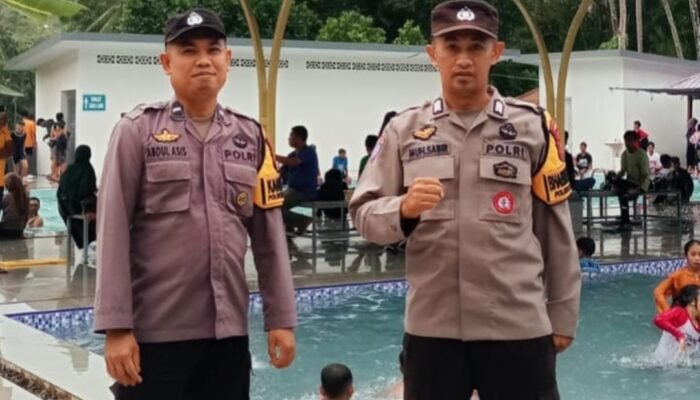 Pastikan Libur Lebaran Aman dan Nyaman, Polsek Sinjai Timur Perketat Pengamanan Objek Wisata