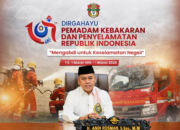 HUT ke-107 Damkarmat, Bupati Wajo: Pantang Pulang Sebelum Padam adalah Semangat Pengabdian