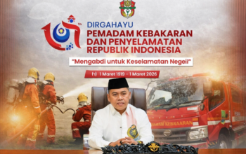 HUT ke-107 Damkarmat, Bupati Wajo: Pantang Pulang Sebelum Padam adalah Semangat Pengabdian