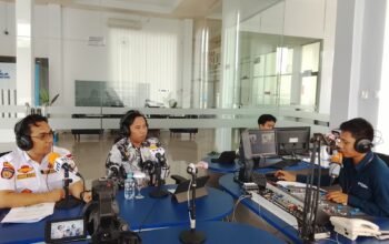 Narasumber Dialog Interaktif, Kabid LLAJ Disperkimtanhub Paparkan ki Hasil Pemantauan Arus Balik Lebaran di Sulbar