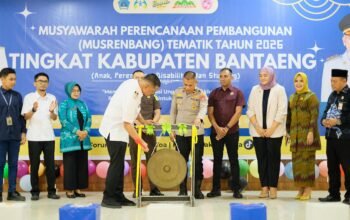 Musrenbang Tematik 2026 Resmi Dibuka, Bupati Bantaeng Fokus Ki pada Isu Anak, Perempuan, Disabilitas dan Stunting