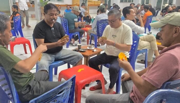 Jelang Pesta Pernikahan Putra  DR.HAndi Makkasau, Digelar ki Turnamen Domino