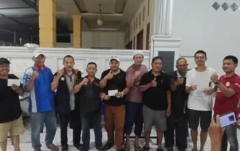 Brother 77 Community Gelar Ki Tauwwa Turnamen Domino Silaturrahim Pasca Idul Fitri di Warkop 77 Paccerakkang