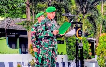 Disiplin dan Jiwa Nasionalisme Menguat, Kodim 1406/Wajo Gelar Upacara Bendera Rutin