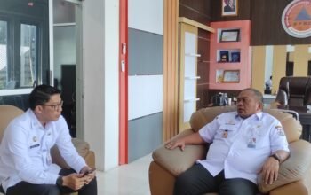 Kesbangpol Sulbar Koordinasi lintas sektor ke BPBD Sulbar , Redam Keresahan Masyarakat Terkait Isu Hidrometeorologi