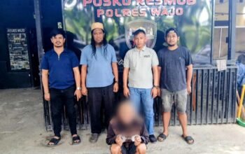 Kapolsek Pitumpanua Koordinasi dengan Resmob Polres Wajo Kembangkan Kasus Pencurian Laptop dan Uang