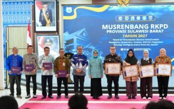 Target Pertumbuhan Ekonomi 6,20 Persen, Sulbar Siap mi Wujudkan Pembangunan Inklusif Lewat Musrenbang RKPD 2027