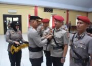 Sepuluh Perwira Sertijab ki di Polres Bulukumba di Polres Bulukumba, Ini Tauwwa Pesannya Kapolres 