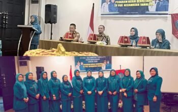 Tauwwa Camat dan Sekcam Kompak Hadiri Kegiatan (RAKER) PKK Kecamatan Tamalate 