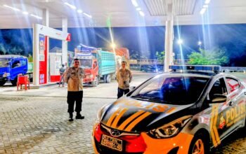 Cegah Kriminalitas dan Balap Liar, Polsek Maniangpajo Gelar Patroli KRYD di Wilayah Hukumnya