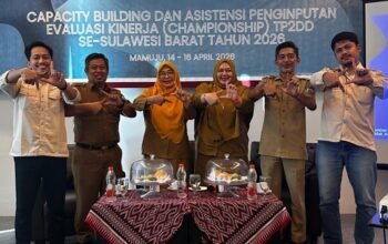 Capacity Building dan Asistensi TP2DD 2026, Bapenda Sulbar Dorong ki Optimalisasi Evaluasi Kinerja