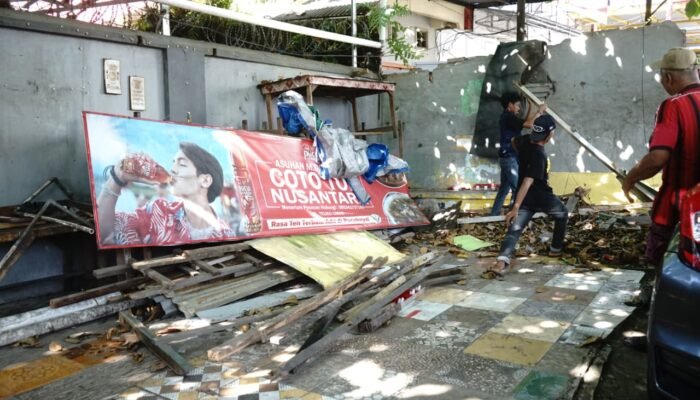 Kammanjo, Tanpa Konflik, Penertiban Lapak Pada Tiga Titik di Tallo Berjalan Tertib & Lancar