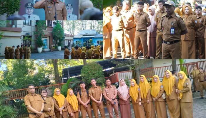 Kelurahan Mangasa Rutin Ikuti Kegiatan Apel Pagi dan Sore Tauwwa