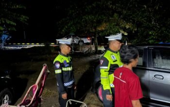 Gencarkan ki Patroli Malam, Ditlantas Polda Sulbar Hadir Berikan Rasa Aman dan Keselamatan