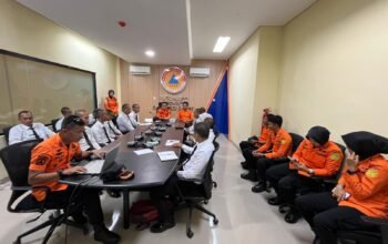 BPBD Sulbar Terima ki Kunjungan Peserta Pelatihan Dasar SAR Basarnas Mamuju