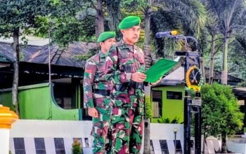 Kasdim 1406/Wajo Pimpin Upacara Bendera, Tekankan Patriotisme Prajurit