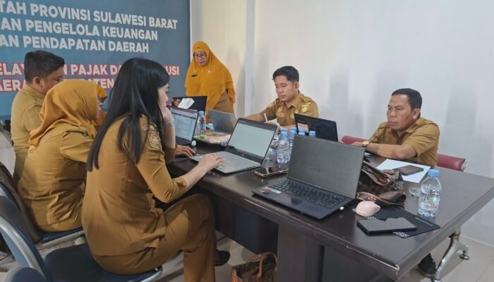 Evaluasi Zona Integritas Digelar, UPTD Samsat Mamuju Siap ki Perkuat Integritas dan Pelayanan