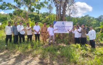 Kepala Dinas Perkimtanhub Sulbar dan Wamenham RI Tinjau ki Lokasi Rencana Pembangunan Kanwil Kementerian HAM