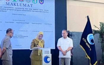 Sekda Lita Febriani Wakili Pemkab Mamuju Tengah Hadiri ki Kunjungan Kerja Wamen HAM di Sulbar