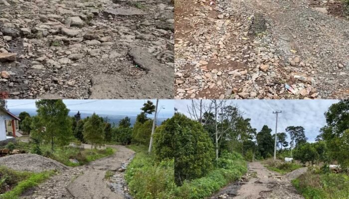 Ommale ! Jalan Rusak Parah di Pa’bumbungang Bantaeng Ganggu Aktivitas Warga, Sering Picu Kecelakaan