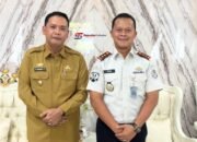 Tabe, Wabup Takalar Terima Kunjungan Kalapas Baru Andi Gunawan