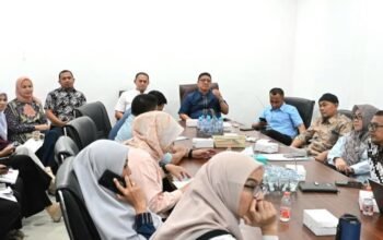 Kadis Sosial Bersama Jajaran Pejabat Struktural Gelar ki Rakor
