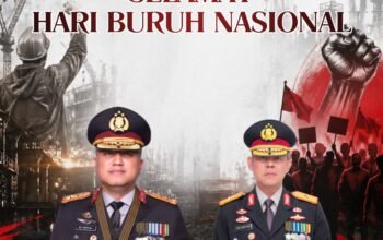 Hari Buruh Nasional, Kapolda Sulbar Apresiasi ki Peran Buruh sebagai Penggerak Ekonomi dan Pembangunan