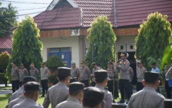Wakapolres Bulukumba Pimpin ki Apel Siaga Pada Peringatan May Day