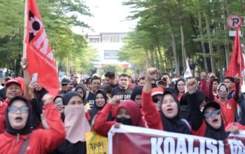 Tauwwa, May Day 2026, Munafri-Aliyah Ramaikan Fun Walk Serikat Buruh dan Pekerja 