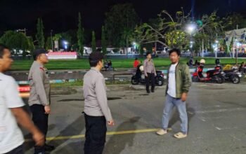 Patroli Biru Polsek Tempe Sasar Titik Rawan, Kapolsek Imbau Warga Waspada