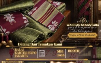 H-2 Jelang Expo 2026, Tenun Sutera Sengkang Persit Wajo Siap Tampil di Jakarta