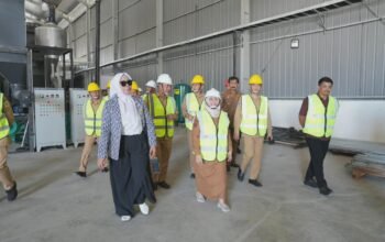 Bupati Sinjai Tinjau Pabrik Porang, Tekankan 95% Pekerja dari Warga Lokal