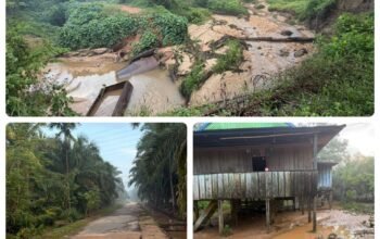 Banjir Berulang di Lagego Picu Sorotan terhadap Proyek Mangkrak PTPN IV Regional 2