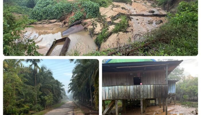 Banjir Berulang di Lagego Picu Sorotan terhadap Proyek Mangkrak PTPN IV Regional 2
