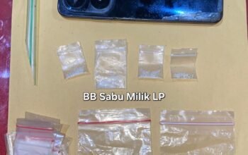 Tim Satnarkoba Ciduk ki Dua Pria, Kurir dan Bandar Sabu 