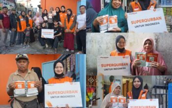 Tauwwa, Rumah Zakat Bagikan 300 Paket Superqurban di Mamoa Ria