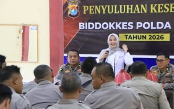 Bid Dokkes Polda Sulbar Gelar ki Penyuluhan Jantung dan Hipertensi di Polres Majene, Jaga Kesehatan Personel